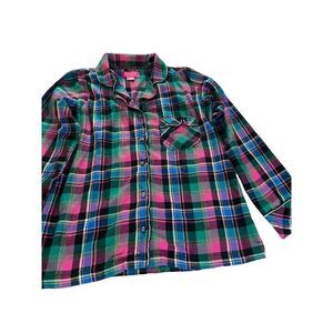 Victoria’s Secret Plaid 2 Pc Pink Sleepwear Set Size S/P